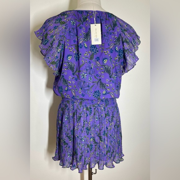 Ramy Brooke | Milene Floral Split Neck Dress | Pullover | Summer Flirty - Picture 5 of 6